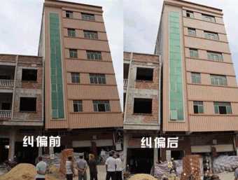 阜阳颍州区倾斜纠正